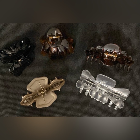 Lot of 6 Hair Claw Clip & Goody ouchless ponytail bands- never used - Picture 2 of 14